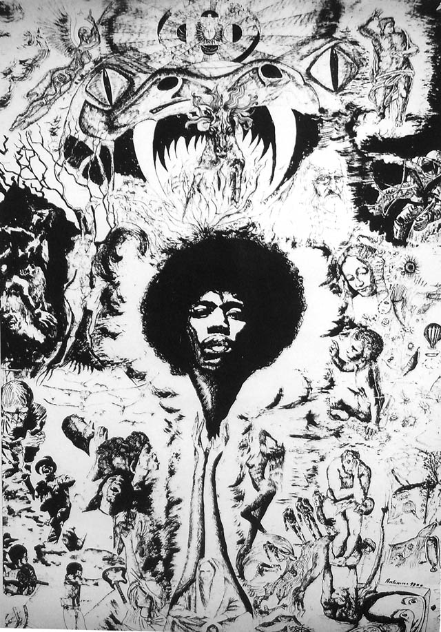 Hendrix - Bianco e nero