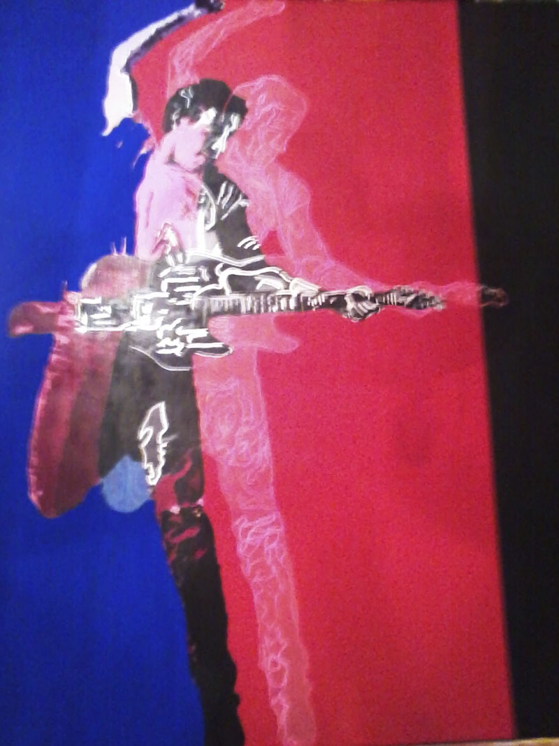 Born in the USA-Bruce Springsteen painting