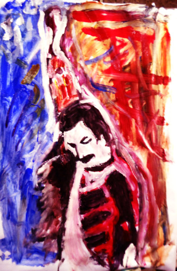 FREDDY MERCURY painting