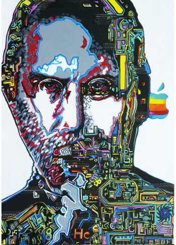 STEVE JOBS-painting